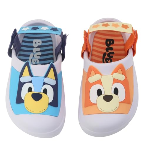 Image of Bluey Boys & Girls Clogs Kids Slip On Beach Water Shoes with Adjustable Strap