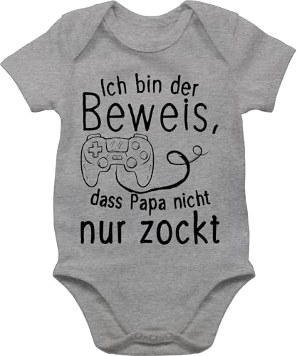 Shirtracer Baby Body Junge Mädchen - Geschenk zum Vatertag - Ich bin der...