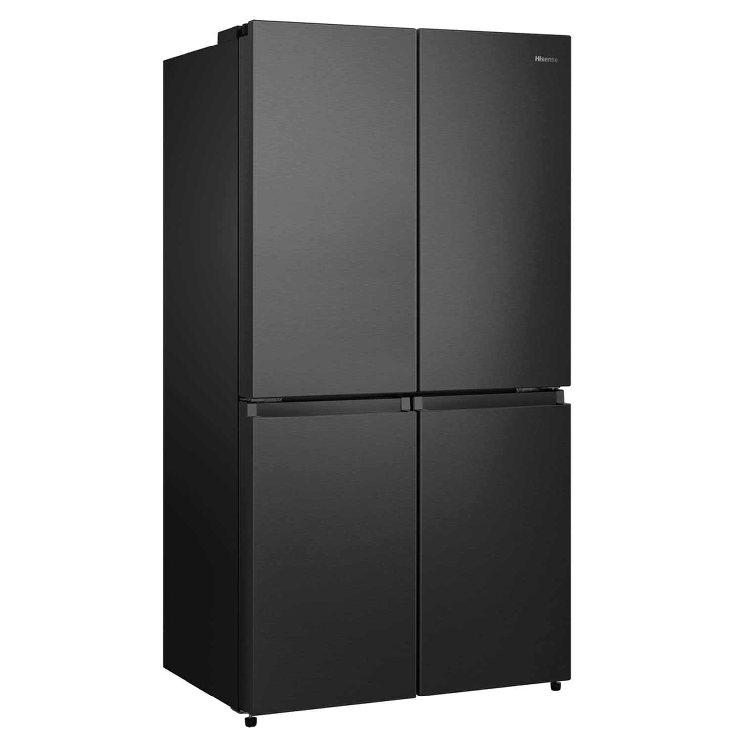 Hisense RQ758N4SAFE Cross Door Kühl-Gefrierkombination NoFrostPlus Inverter-Kompressor Multiflow 360° SuperCool 178,5 cm 393 l 216 l 40 dB 320 kWh/Jahr schwarz