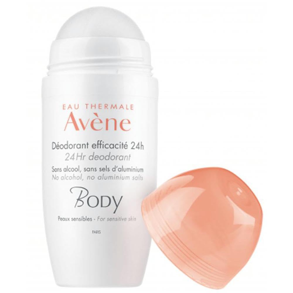 Avene Body Deodorant Roll-On 24H for Sensitive Skin 50 ml