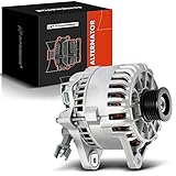 A-Premium Alternator Compatible with Ford Focus 2000-2004 L4 2.0L, Escape 2001-2004 L4 2.0L & Mazda Tribute 2001-2004 L4 2.0L DOHC, 110Amp 12Volt CW 6-Groove Clutch Pulley