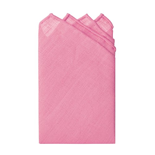 Image of Jacob Alexander Linen Handrolled 15 inch x 15 inch Pocket Square Hanky