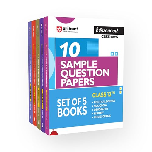 Arihant i-Succeed CBSE Sample Question Papers 2026 Political Scie...