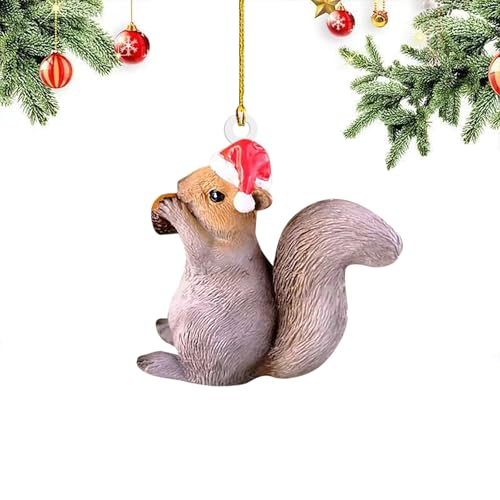 Christmas-Decorations-Christmas-Tree-Ornaments-Cute-Hanging-Ornaments-for-Christmas-Tree-Christmas-Decor-Indoors-Home-Party-Animal-Squirrel Christmas Decorations Christmas Tree Ornaments Cute Hanging Ornaments for Christmas Tree Christmas Decor Indoors Home Party Animal Squirrel