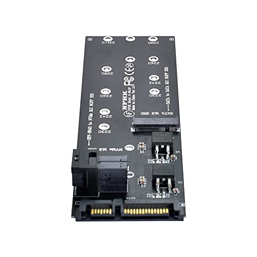 NFHK SFF-8643 a U2 Kit NGFF M-Key a HD Mini SAS NVME PCIe SSD SATA adaptador para placa base