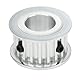 sourcing map Synchrone Rad 20 Zähne 17mm Bohrung Aluminium Zahnriemenscheibe 16 mm breite Riemen DE de