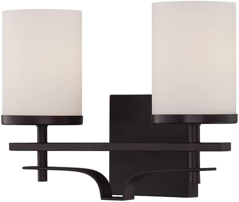 Savoy House 8-338-2-13 Colton 2-Light Vanity Bar in English Bronze