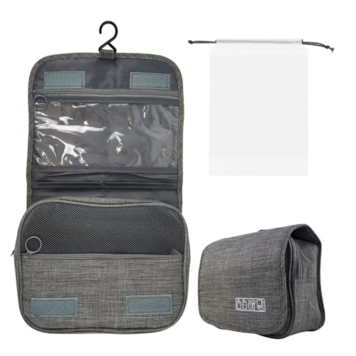 MAGUEZ Neceser de Viaje Colgante Impermeable Hombre y Mujer, Viene con Bolsa de Almacenamiento de Regalo, Neceser Maquillaje, Bolso Hombre, Bolsa de Aseo para Viajes, Ideal como Accesorios de Viajes