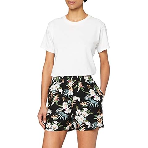 Urban Classics Damen Ladies AOP Kurze Hose Viscose Resort Shorts Cover