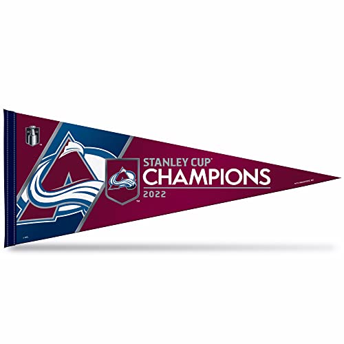 Fanion de hockey LNH décoratif pour maison et chambre à coucher d'ado fan de Stanley Cup