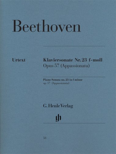 Ludwig van Beethoven - Klaviersonate Nr. 23 f-moll op. 57 (Appassionata): Besetzung: Klavier zu zwei Händen