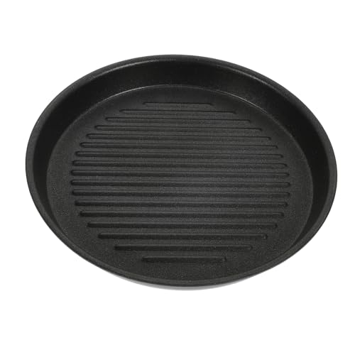 Sosoport Sartén para Asar Antiadherente de Aluminio para Barbacoa Sartén de Camping para y Parrilla Diseño Compacto y Duradero para Cocinar Alimentos