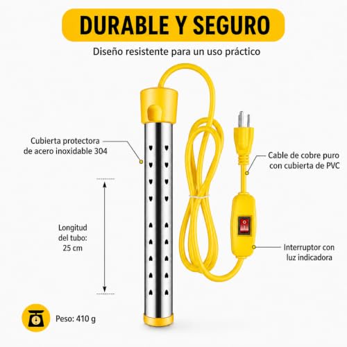 Calentador de agua para cubeta 11 Imagen adicional
