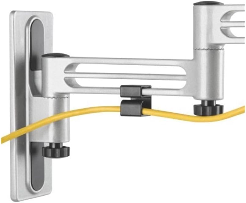 goobay 71989 Universal TV Wall Mount/Pivoting and Tilting Extendible up to 38.6 cm/Max. 15 kg / 13-43 Inches/Compatible with VESA 200 x 200 mm/Suitable for Motorhomes