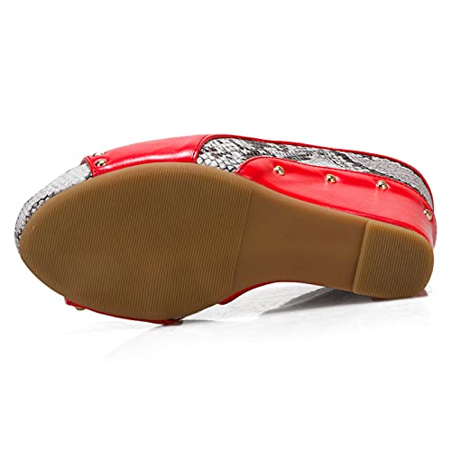 Gicoiz Espadrilles Platform Wedges Women Peep Toe Mule Slippers2