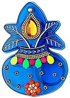 Designer Kalash Haldi Kumkum Holder Tilak Box for Decorations Decor Kankavati for Indian Traditional Return Gifts, Festival Wedding Gift Decorative Pooja puja Item