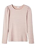 Langarm Shirt für Mädchen NAME IT Girl\'s NKFTEBEL LS TOP Langarm Shirt, Rose Smoke, 134/140
