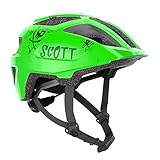 Scott Spunto Kinder Fahrrad Helm Gr.46-52cm Fluo grün 2021