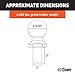CURT 40021 Chrome Trailer Hitch Ball, 6,000 lbs, 2-5/16-Inch Diameter, 1 x 3-Inch Shank