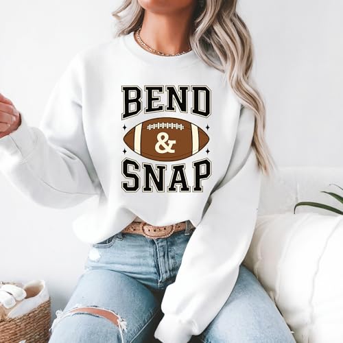 Bend and Snap Sweatshirt, Football Sweatshirt, Game Day Outfit, Funny Football, Legally Blonde Reference, Sports Humor, Women’s Game Days, College gamee Day, Footbal Fan Gift3