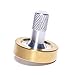 Bruce Charles Designs Schulte Fused Aluminum & Brass Metal Spinning Top | EDC Desk Toys for Office for Adults and Kids | Unique Gift (Fused)