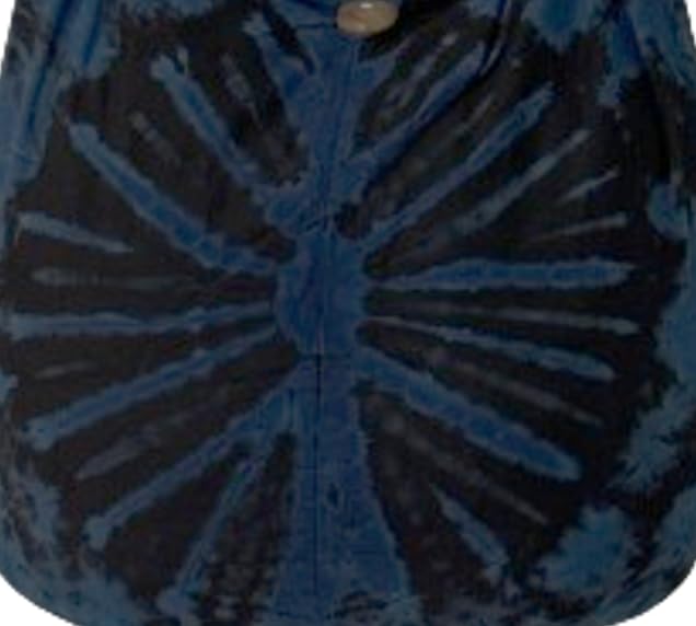 Image of TIE DYE Bohemian Hipster Hobo Boho Hippie Crossbody Bag Purse Black Tone 39 inch