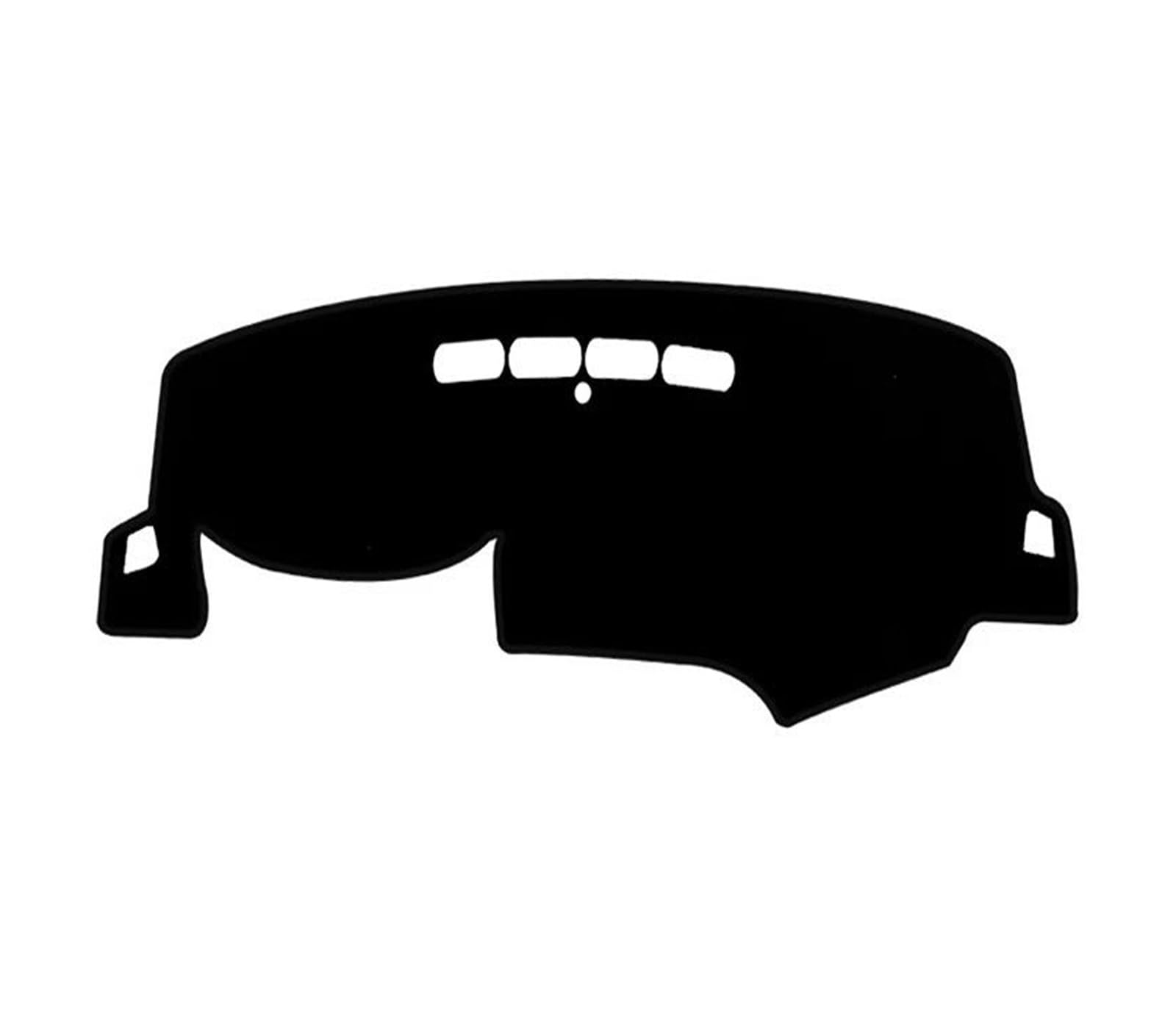 Tapis Tableau Bord intérieur Voiture Tapis Protection pour Tableau Bord Voiture Pare-Soleil pour Peugeot 308 SW T9 pour GTI II MK2 2014-2020(A Black Side,LHD)