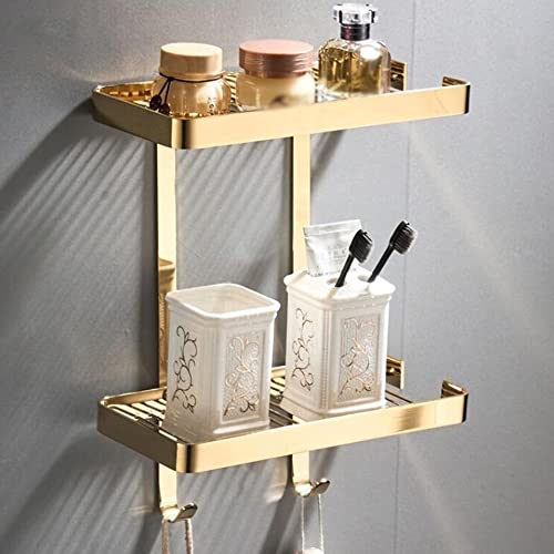 Panier égouttoir antirouille d'angle pour douche et cuisine durable