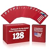 US Citizenship Test Study Guide 2026 with 128 Civics Questions & Answers, US Citizenship Flash Cards...