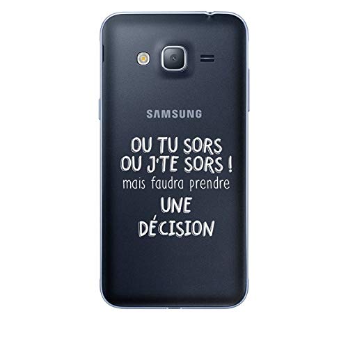 ZOKKO J3 2016 Case - Or You Come Or I Have You mais faut prise une Decision Transparent Ink Soft White