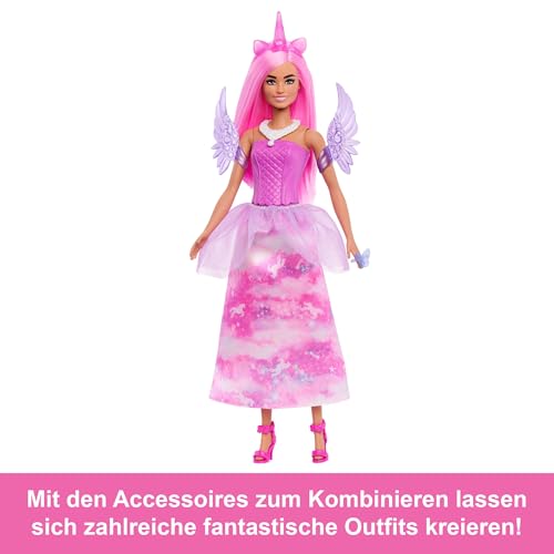 Barbie Adventskalender mit Puppe und Fantasiezubehör – Ansicht 2