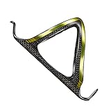 Alas locktight Supacaz Fly Cagez Porta-bidón Carbono, Adultos Unisex, Dorado, Talla única