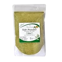 Yauvanya Sidr(Ziziphus jujuba) Puder, 100 % natürlich, mildes Haarreiniger, Sidr(Ber) Blätter für die Haarpflege, 100 g, Qasil-Blätter