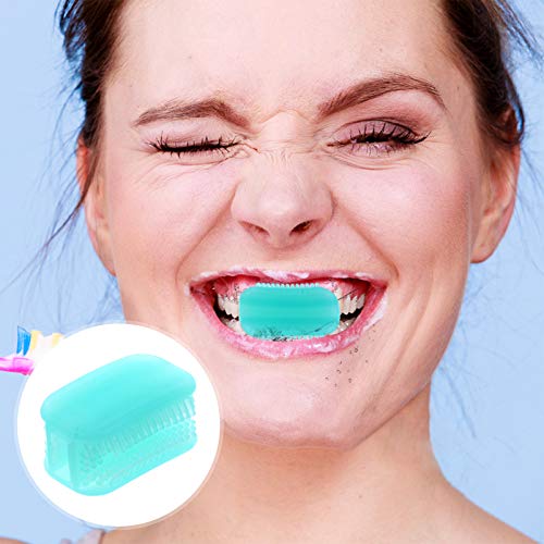 Escova de dentes preguiçosa de silicone macio mastigável Escova de dentes portátil para viagem Escov