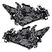 LED Headlight Assembly for Mazda CX-5 CX5 2022-2024 w/o AFS,Front Projector Headlamp,Replacement Headlamp,Prefect Match Original Vehicle Replace Directly (Left Driver Side+Right Passenger Side)
