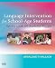 Language Intervention for School-Age Students: Setting Goals for Academic Success, 1e