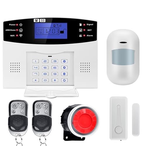 Smart Alarm 433MHz cavo Wireless GSM di allarme antifurto Smart Home Security allarme fai da te TUYA,Espandibile(G2BT10)