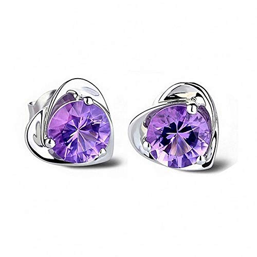 Bijoux fins en argent sterling 925 et solitaire améthyste véritable
