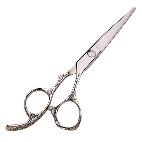 Ciseaux de coiffure professionnels 6 pouces couleur argent outils de coiffure - 2
