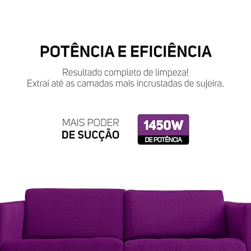 WAP Extratora Portátil Spot Cleaner W3, 3 em 1, Borrifa, Esfrega e Extrai, com Sistema de Autolimpez