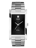 GUESS? Men's 95374G Stainless Steel Diamond Watch