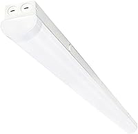 Vista 8 de Lámparas LED de 4 pies para tienda de 40/30/20 W, tira LED de 4 pies de iluminación 3/4/5000K ajustable, luces lineales LED comerciales