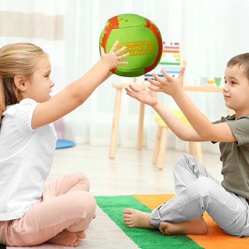 BEST SPORTING Neopren Mini-Fußball, Verschiedene Farbausführungen (grün/orange)