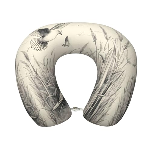 Almohada de espuma viscoelástica para cuello 30 cm miniatura 1