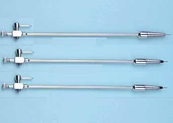 HSG Cannula With Lock No. 1, 2 and 3 Combo Set Of 3 Pieces