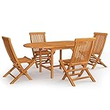 Questo set da pranzo da giardino in legno è perfetto per cenare all'aperto o per rilassarsi in giardino o nel patio. È l'ideale anche per interni.