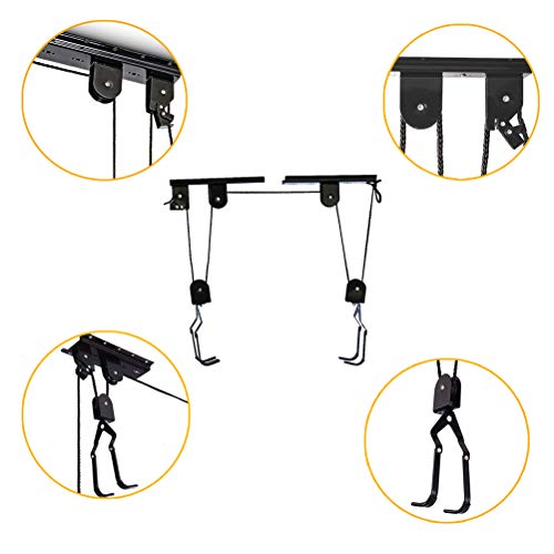 Plafond de garage encombré ? Ce support de vélo suspendu règle le problème - 6