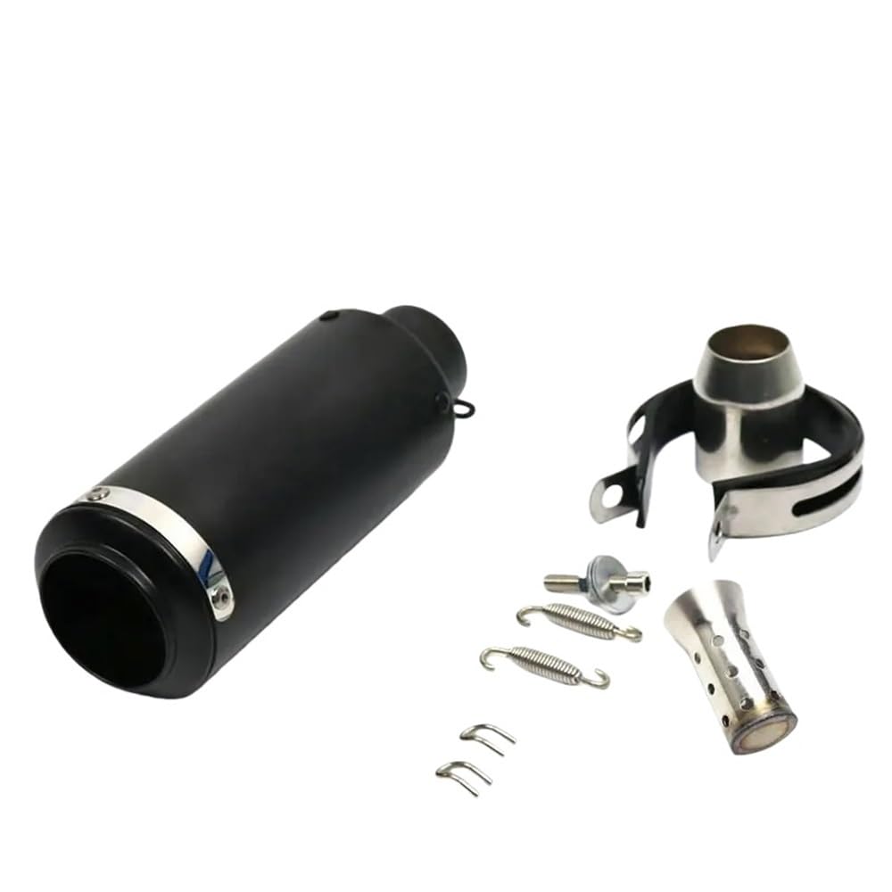 Silenciador Escape Motocicleta Tubo de escape SC para motocicleta R6 51 mm y 60, compatible con silenciador GP-Project fibra carbono DB Killer