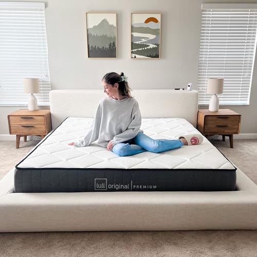 Lull Premium 12 Inch Twin Mattress – 5 Layer Memory...