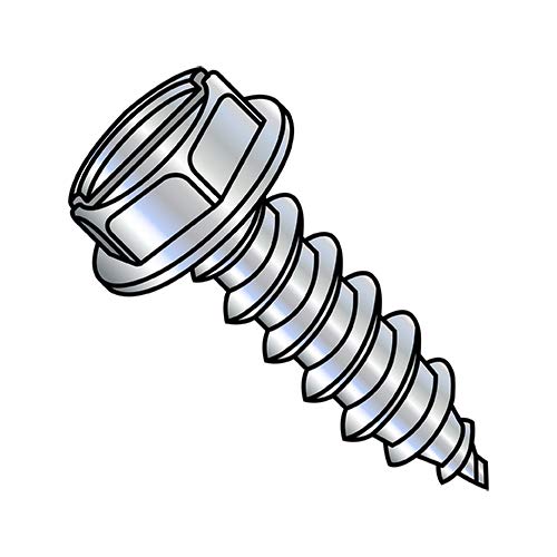 Tornillo autorroscante hexagonal zinc pack 4000
